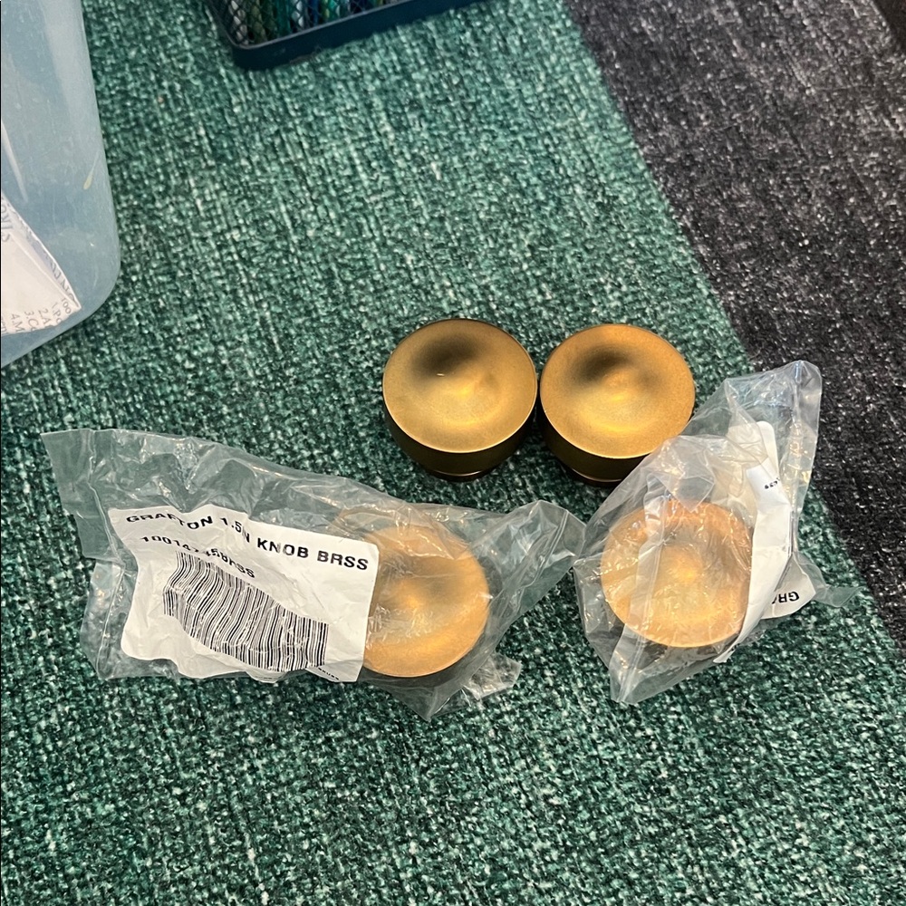 Restoration Hardware Brass Knobs